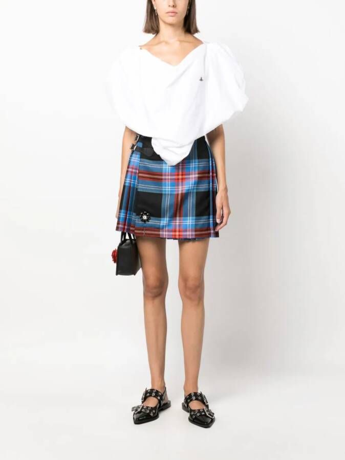 Vivienne Westwood Asymmetrische top Wit