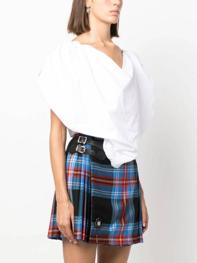Vivienne Westwood Asymmetrische top Wit