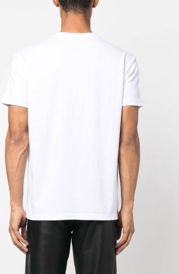 Vivienne Westwood T-shirt met hartprint Wit