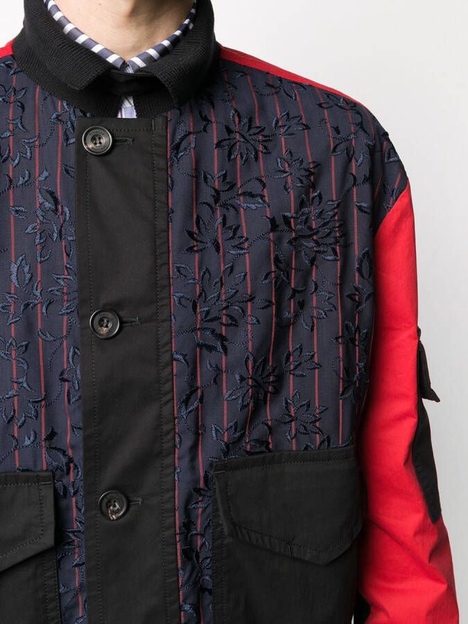 Vivienne Westwood Jas met contrasterende mouwen Zwart