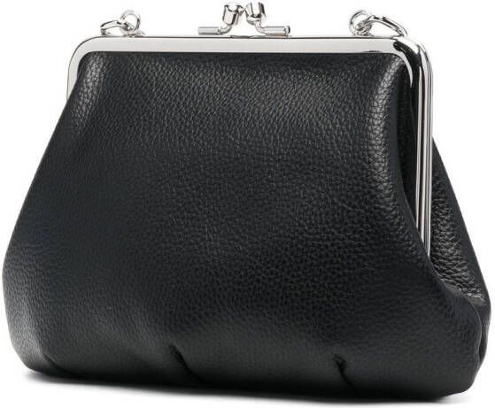 Vivienne Westwood Leren clutch Zwart