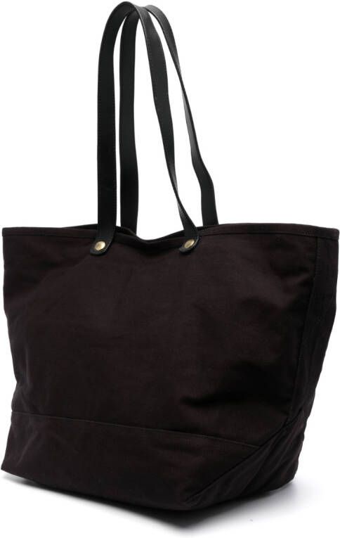 Vivienne Westwood Shopper met logoplakkaat Zwart