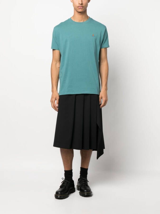 Vivienne Westwood T-shirt met geborduurd logo Groen