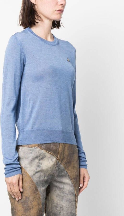 Vivienne Westwood Fijngebreide trui Blauw