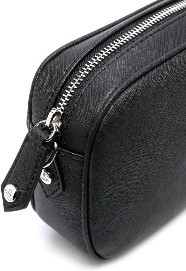 Vivienne Westwood Crossbodytas met logoplakkaat Zwart