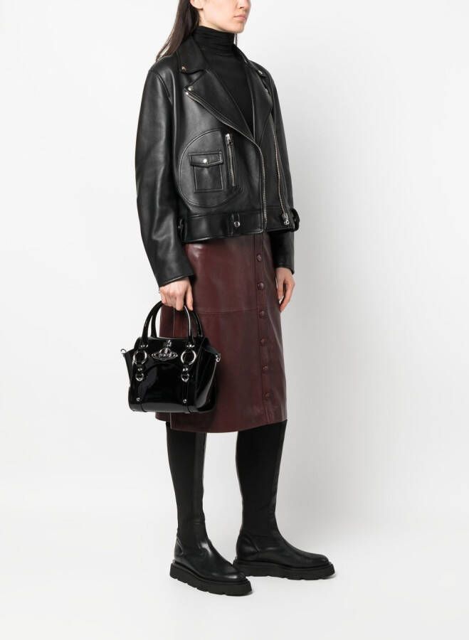 Vivienne Westwood Shopper van imitatieleer Zwart