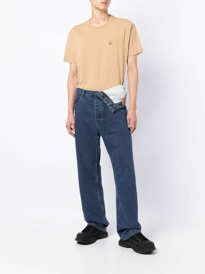 Vivienne Westwood Overhemd met logo Bruin