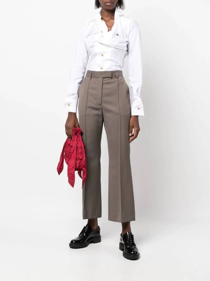 Vivienne Westwood Overhemd met logo Wit