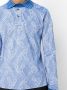 Vivienne Westwood Poloshirt met jacquard Blauw - Thumbnail 5