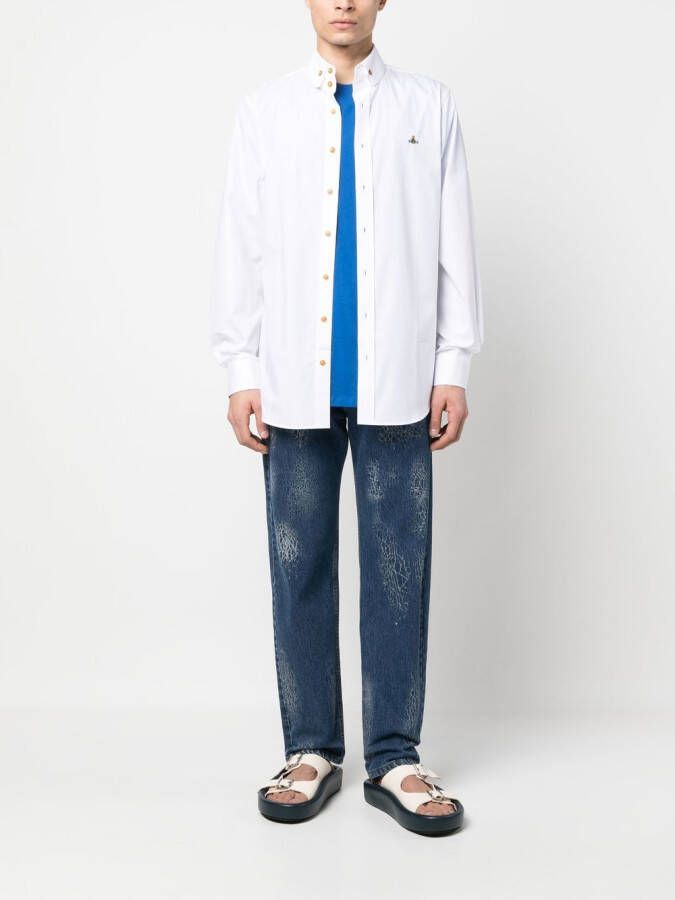 Vivienne Westwood Popeline overhemd Wit