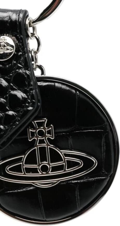 Vivienne Westwood Sleutelhanger met logoplakkaat Zwart
