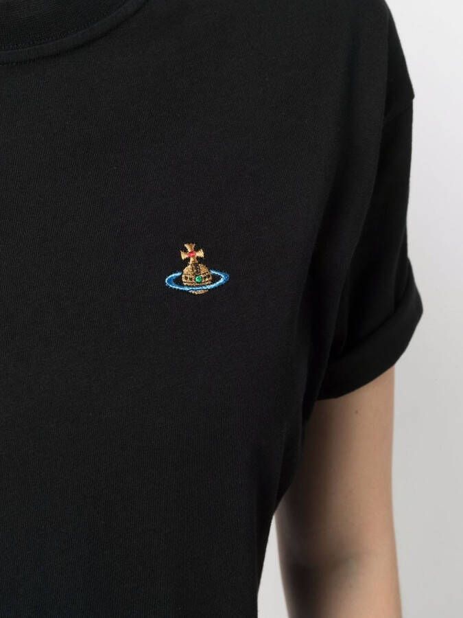 Vivienne Westwood T-shirt met borduurwerk Zwart