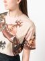 Vivienne Westwood T-shirt met logoprint Beige - Thumbnail 5