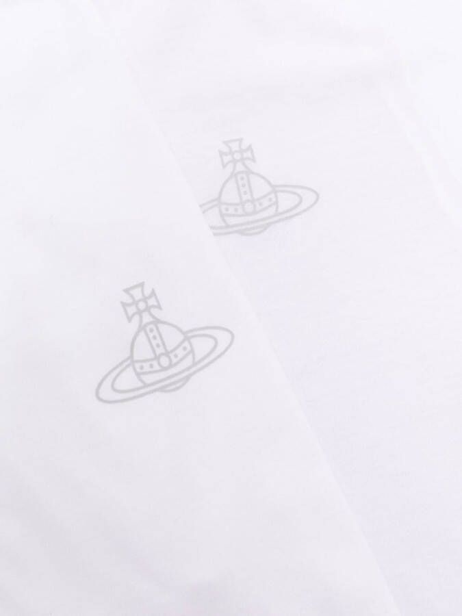 Vivienne Westwood T-shirt met logoprint Wit