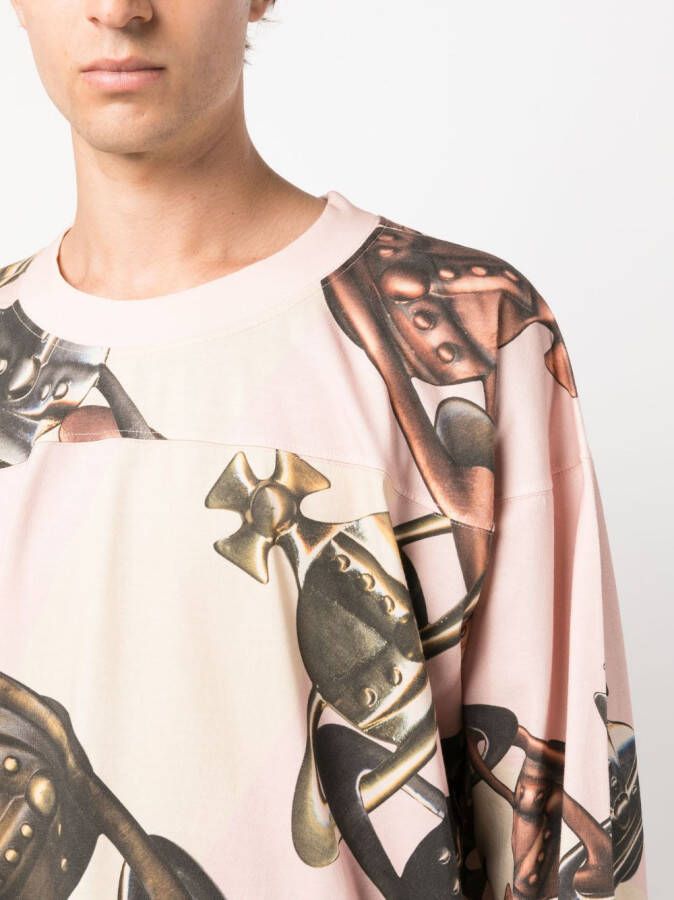 Vivienne Westwood T-shirt met print Beige