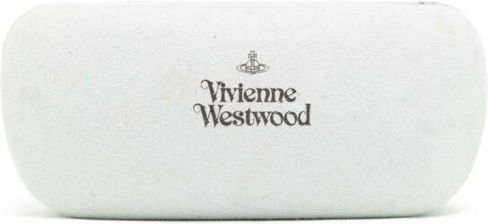 Vivienne Westwood Zonnebril met oversized montuur Bruin