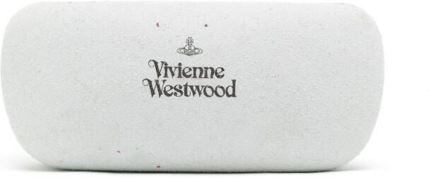 Vivienne Westwood Zonnebril met rond montuur Bruin