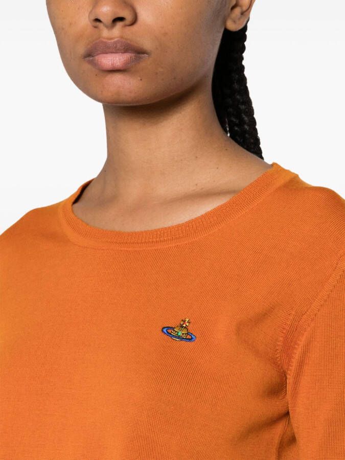 Vivienne Westwood Trui met borduurwerk Oranje