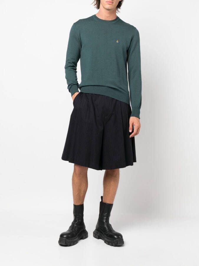 Vivienne Westwood Trui met geborduurd logo Groen
