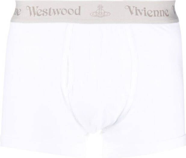 Vivienne Westwood Twee slips met logoband Wit