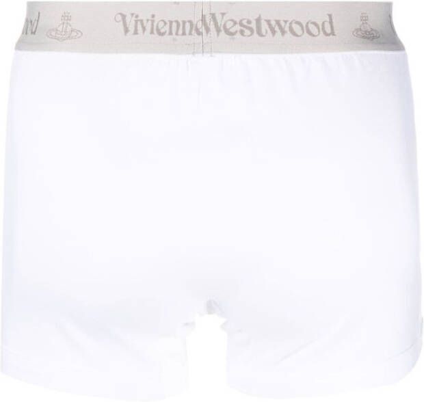 Vivienne Westwood Twee slips met logoband Wit