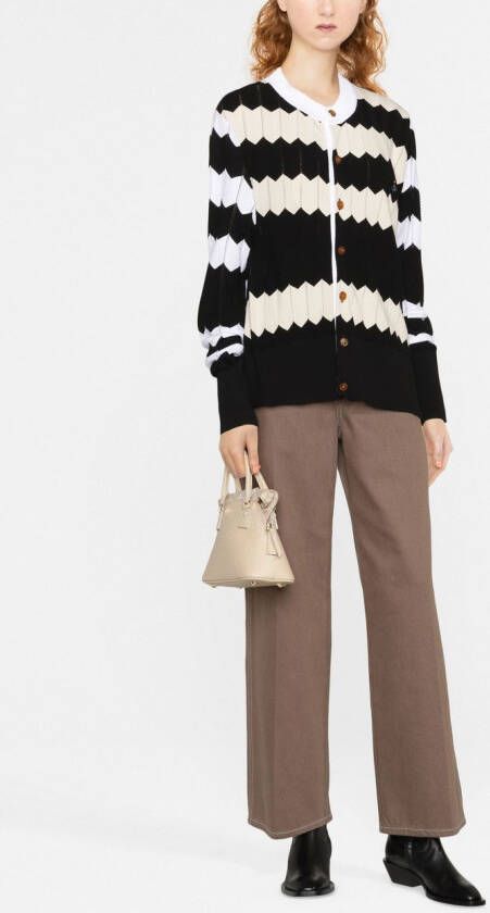 Vivienne Westwood Vest met zigzag patroon Wit
