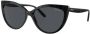 Vogue Eyewear Zonnebril met cat-eye montuur Zwart - Thumbnail 2