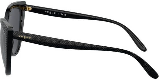 Vogue Eyewear Zonnebril met cat-eye montuur Zwart