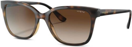 Vogue Eyewear Zonnebril met cat-eye montuur Bruin