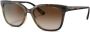 Vogue Eyewear Zonnebril met cat-eye montuur Bruin - Thumbnail 2