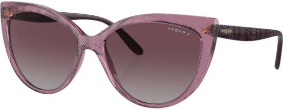 Vogue Eyewear Zonnebril met kleurverloop Paars