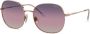 Vogue Eyewear Zonnebril met rond montuur Goud - Thumbnail 2