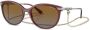 Vogue Eyewear Zonnebril met rond montuur Rood - Thumbnail 2