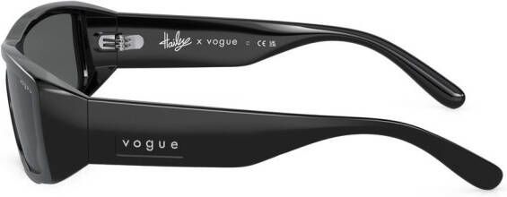 Vogue Eyewear Zonnebril met rechthoekig montuur Zwart