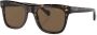Vogue Eyewear Wayfarer zonnebril met logoprint Bruin - Thumbnail 2