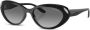 Vogue Eyewear Zonnebril met ovalen montuur Zwart - Thumbnail 2