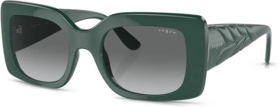 Vogue Eyewear Zonnebril met rechthoekig montuur Groen