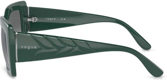 Vogue Eyewear Zonnebril met rechthoekig montuur Groen