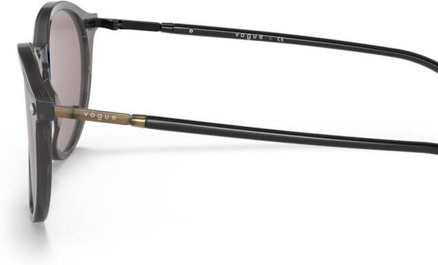 Vogue Eyewear Zonnebril met rond montuur Grijs
