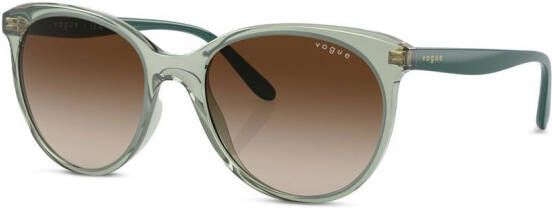 Vogue Eyewear Zonnebril met rond montuur Groen