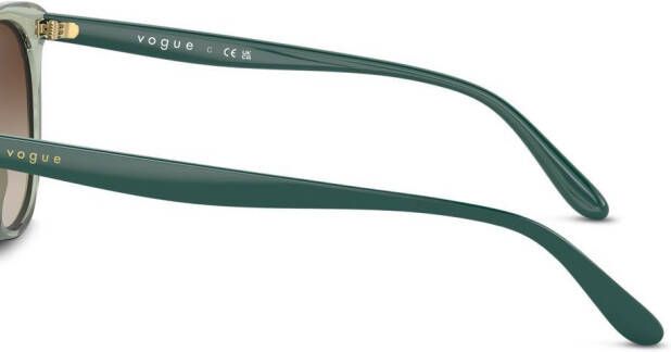 Vogue Eyewear Zonnebril met rond montuur Groen