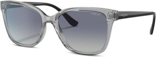 Vogue Eyewear Zonnebril met vierkant montuur Grijs