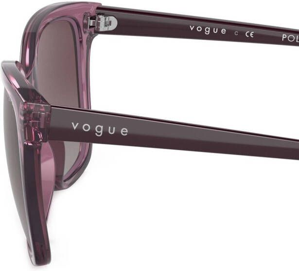 Vogue Eyewear Zonnebril met vierkant montuur Paars