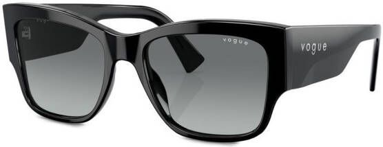 Vogue Eyewear Zonnebril met vierkant montuur Zwart