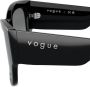 Vogue Eyewear Zonnebril met vierkant montuur Zwart - Thumbnail 3