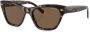 Vogue Eyewear Zonnebril met schildpadschild design Bruin - Thumbnail 2