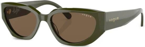 Vogue Eyewear Zonnebril met cat-eye montuur Groen