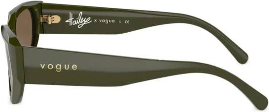 Vogue Eyewear Zonnebril met cat-eye montuur Groen