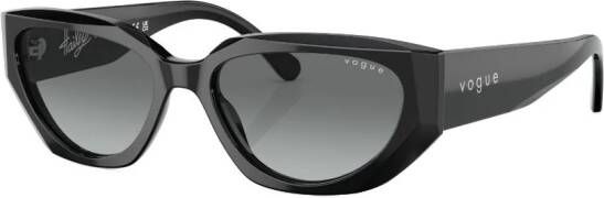 Vogue Eyewear Zonnebril met cat-eye montuur Zwart