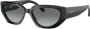 Vogue Eyewear Zonnebril met cat-eye montuur Zwart - Thumbnail 2